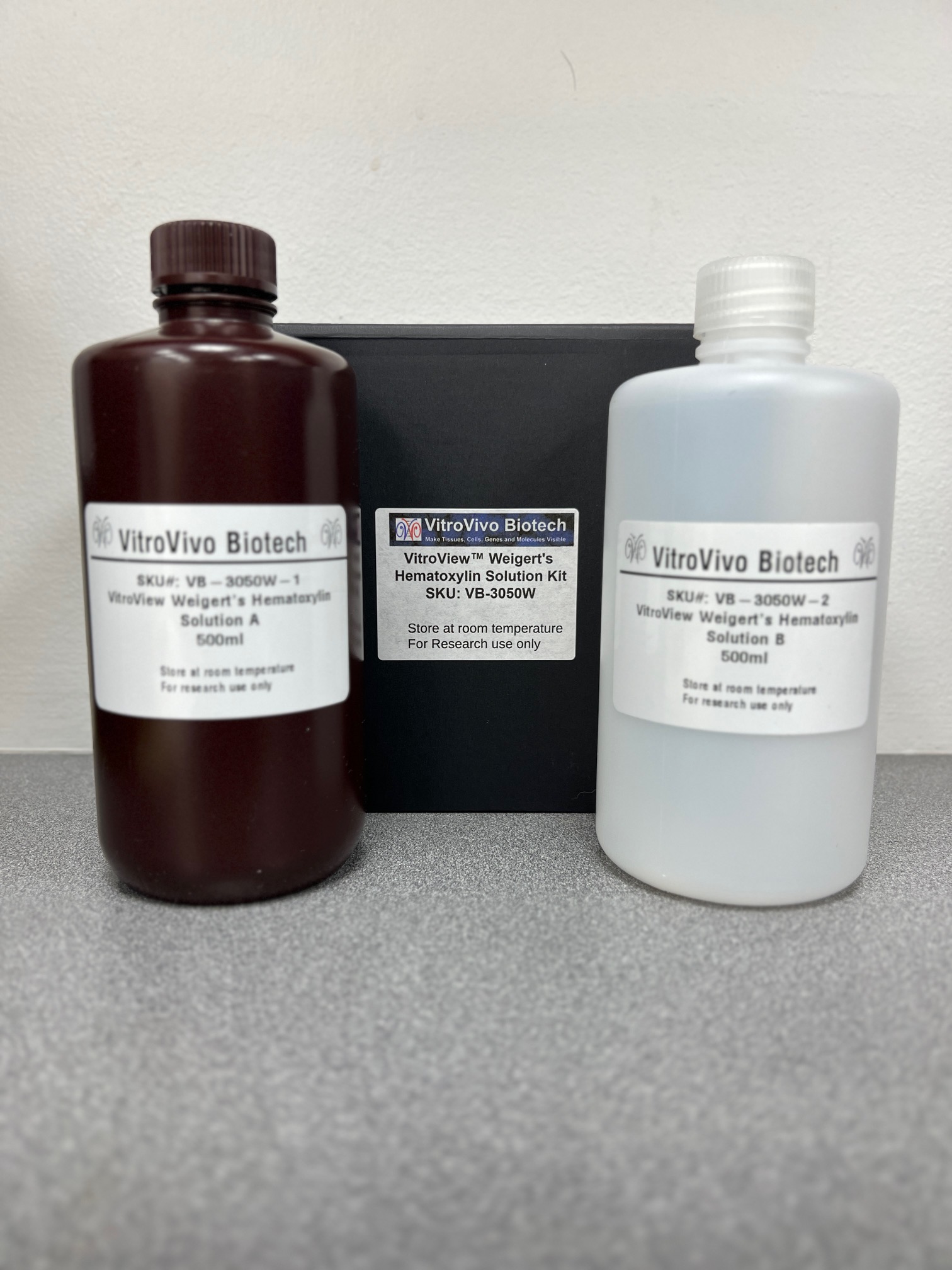 VitroView™ Weigert's Hematoxylin Solution Kit (500ml per bottle)