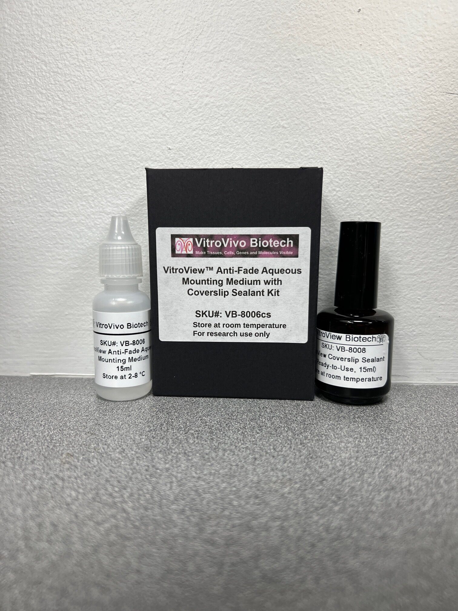 VitroView™ Anti-Fade Aqueous Mounting Medium with Coverslip Sealant Kit